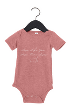 Load image into Gallery viewer, Live Like You Have Nine Lives Cat Baby Onesie_Mauve