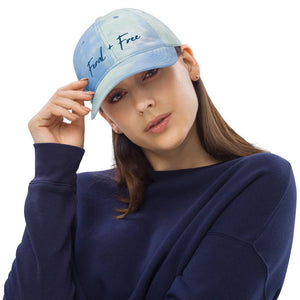 Feral + Free Embroidered Hat for Cat Lover