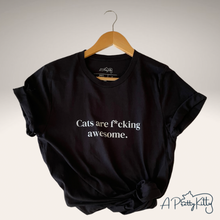 Load image into Gallery viewer, Cats are F*cking Awesome Short-Sleeve Unisex T-Shirt