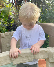 Load image into Gallery viewer, Curious Cat Toddler Short Sleeve Tee