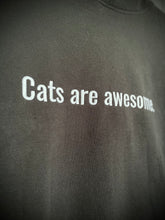 Load image into Gallery viewer, Cats are Awesome Embroidered Unisex Hoodie