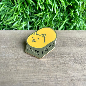 The Scooter - If I Fits Cat Pin