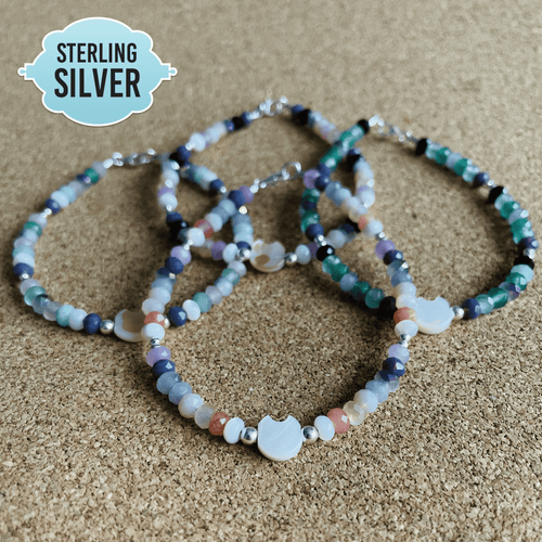 The Stella - Sterling Silver Crystal Bracelets