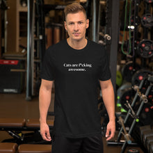 Load image into Gallery viewer, Cats are F*cking Awesome Short-Sleeve Unisex T-Shirt