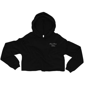 Meow, Meow Bitches Crop Hoodie