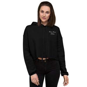Meow, Meow Bitches Crop Hoodie