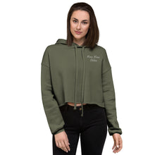 Load image into Gallery viewer, Meow, Meow Bitches Crop Hoodie