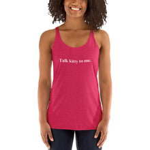 Load image into Gallery viewer, Talk Kitty to Me Cat Tank Top Pink