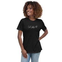 Load image into Gallery viewer, Cat Lady AF Women&#39;s Relaxed T-Shirt