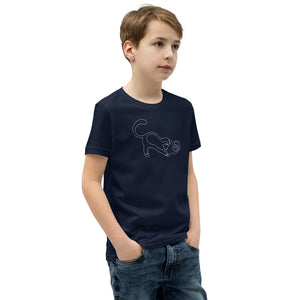 Playful Cat - Youth Short Sleeve T-Shirt